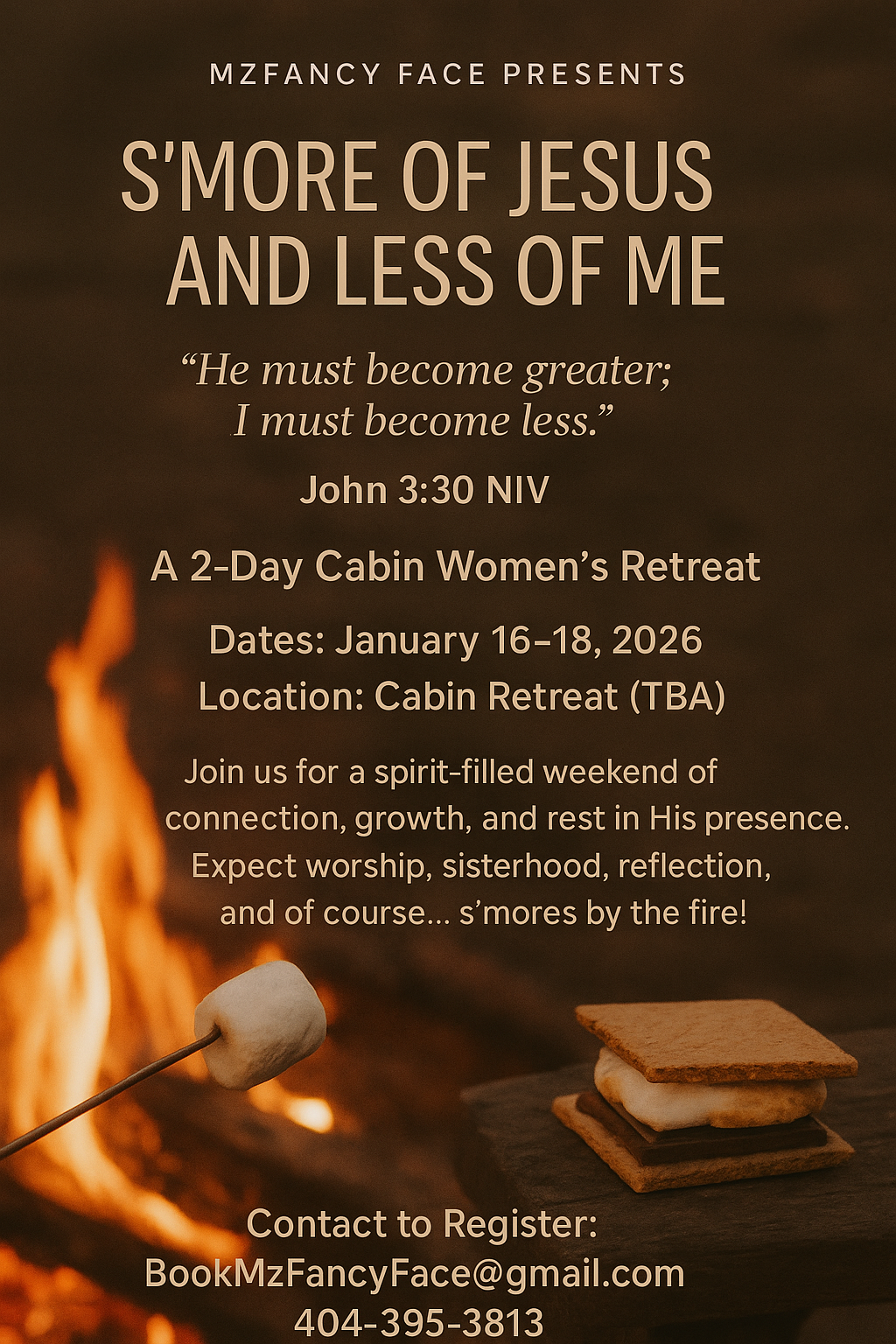 S’more of Jesus Cabin Retreat